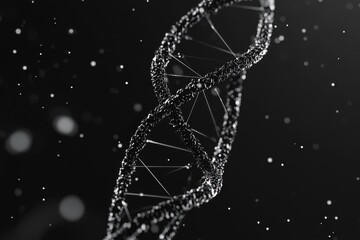 Understanding the structure of DNA through a detailed graphic representation, Graphic of DNA molecule