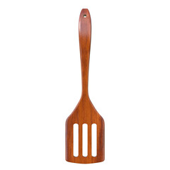 Slotted Spatula, 3d illustration isolated on white background