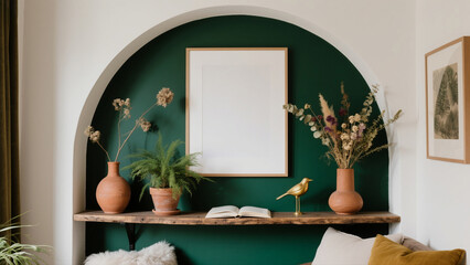 Cozy Green Niche Top Interior Design Ideas for a Tabil-Inspired Nook