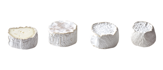Pack of Goat Cheese Against Transparent Background for Dairy Products, Gourmet Cooking, or Food Branding