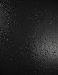 Fototapeta premium Deep black leather, fine grain, high gloss finish , black and white, minimalist, fashion