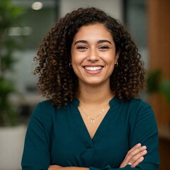 portrait of a young woman