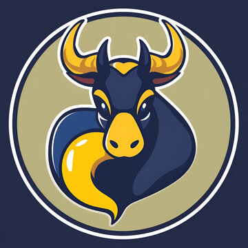 Tamaraw python icon clipart avatar logotype isolated illustration