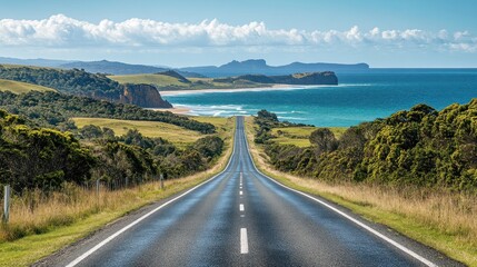 Obraz premium Scenic coastal highway