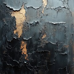 Obraz premium Conflict shown with harsh abstract textures