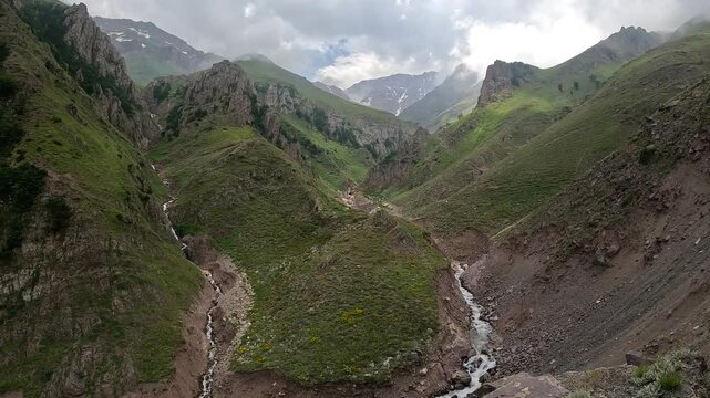 view from the mountain