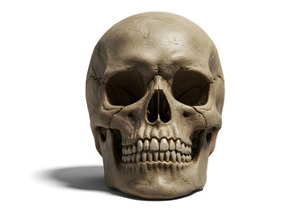 Obraz premium Human Skull Anatomy Detailed Photo of a Realistic Skull Cut Out Transparent Png