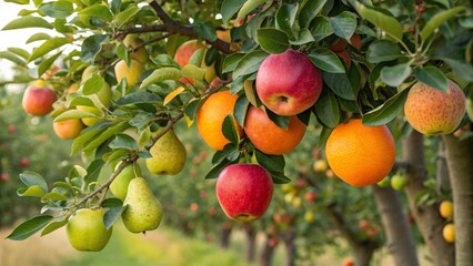 Fruits on tree