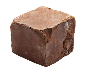 Chocolate block display gourmet food store product isolated on transparent background