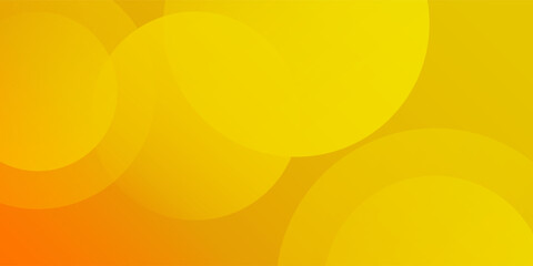 Fluid orange and yellow gradient abstract background shapes composition. for presentation design.