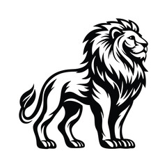  lion silhouette