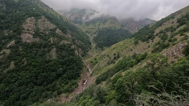 view from the mountain