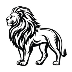  lion silhouette