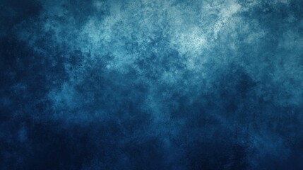 Fototapeta premium Deep, textured abstract background displaying muted blues and grays.