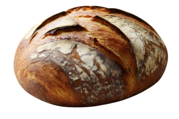 Freshly Baked Artisan Bread Crusty Loaf Golden Brown Bakery Food Photography