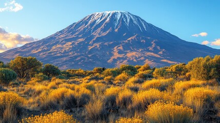 Majestic Mountain, Golden Plains