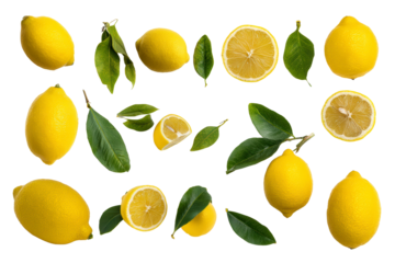 Low-angle lemon radiating fresh morning energy