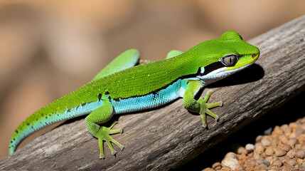 Obraz premium wild animal snake gecko lizard reptile