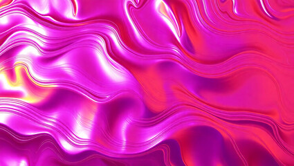 Obraz premium <Colorful Abstract Gradient Background with Smooth Glossy Texture - Vibrant 3D Art for Modern Decorative Designs>