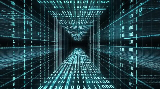 Digital Tunnel: A Journey Through Binary Code