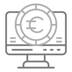 Obraz premium Euro Currency Icon