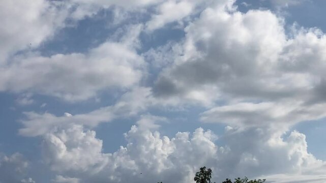 the sky and clouds