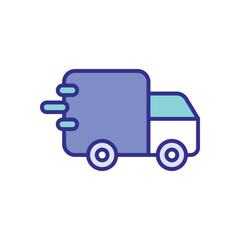 Free Delivery icon vector stock illustration