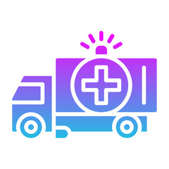 Obraz premium Ambulance Icon