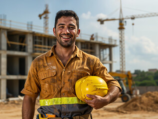 a man working in the construction industry