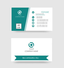The Corporate Business Card / Clean & Creative Modern Corporate Business Card.