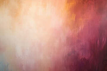 Fototapeta premium A vibrant abstract painting of soft warm colors.
