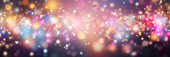 background colored New Year sparkles