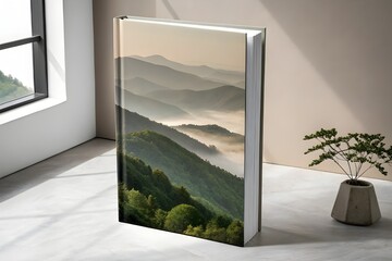 book cover mock up design