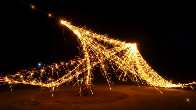 lichter muster struktur