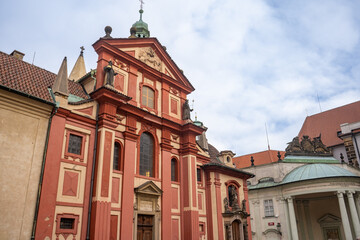 Fototapeta premium St. George basilica in Prague Castle, Czech Republic