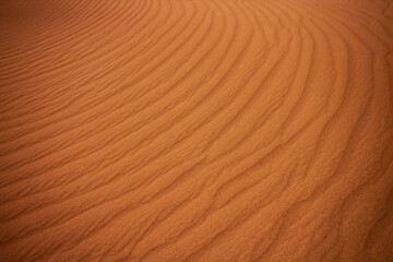 Textura de una duna en el desierto de Marruecos 