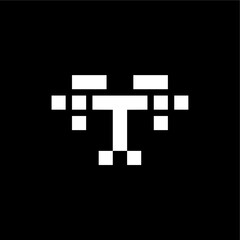 black and white cross