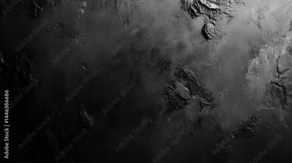 Poster dark textured background with uneven, rough surface and subtle light variations