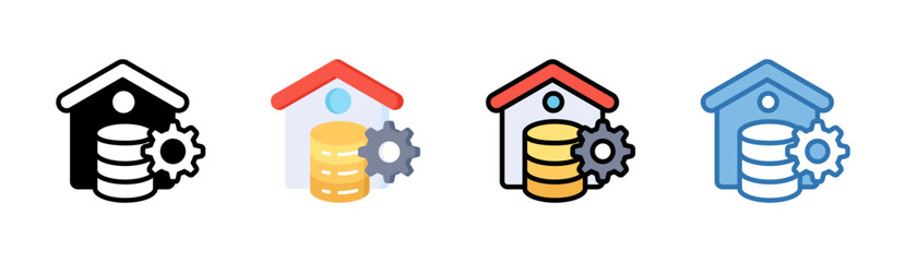 Data Warehousing Icon