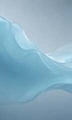 Soft, ethereal light blue gradient, evokes tranquility, abstract fluidity, subtle, nature, meditation