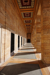 Anitkabir mausoleum of Mustafa Kemal Ataturk in Ankara, Turkey