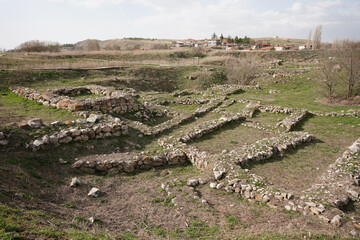 Alacahoyuk Ancient City in Corum, Turkiye