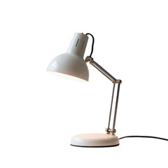 Lámpara de mesa aislada sobre fondo transparente. PNG. 