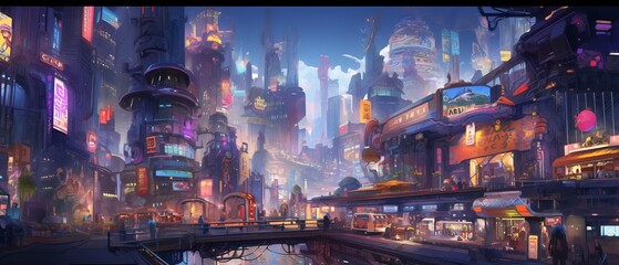 Scifi background