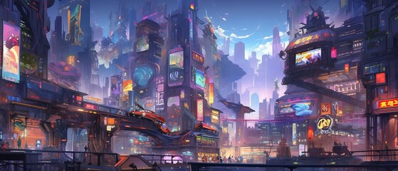 Scifi background