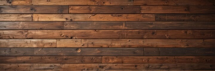 Naklejka premium Rustic reclaimed wood wall, warm tones, varied textures, wooden background, wood planks texture, wood surface
