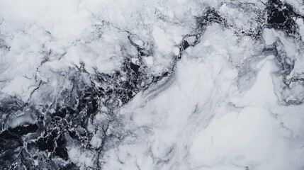 Fototapeta premium Abstract Black and White Water Texture Background