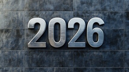 Fototapeta premium 2026 in metal