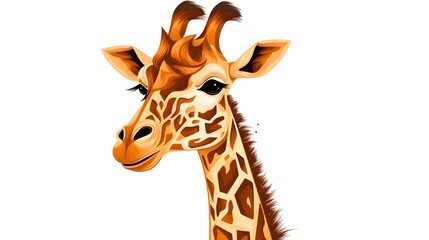 Fototapeta premium Professional Giraffe Skin Illustration Cartoon Vector for Creative Projects