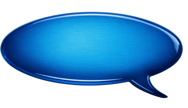 speech bubble for communication and conversations.